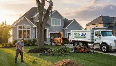 Professional lawn care and tree removal service in San Antonio, TX by Chop Chop Tree team