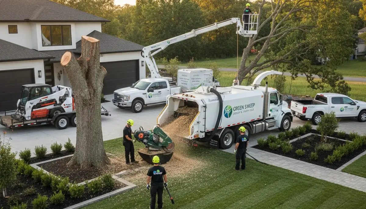 Professional lawn care and tree trimming in San Antonio, TX by Chop Chop Tree experts