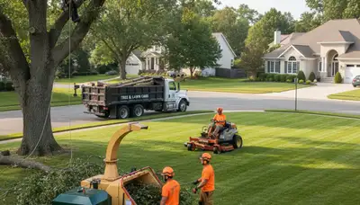 Professional lawn care and tree removal service in San Antonio, TX by Chop Chop Tree experts