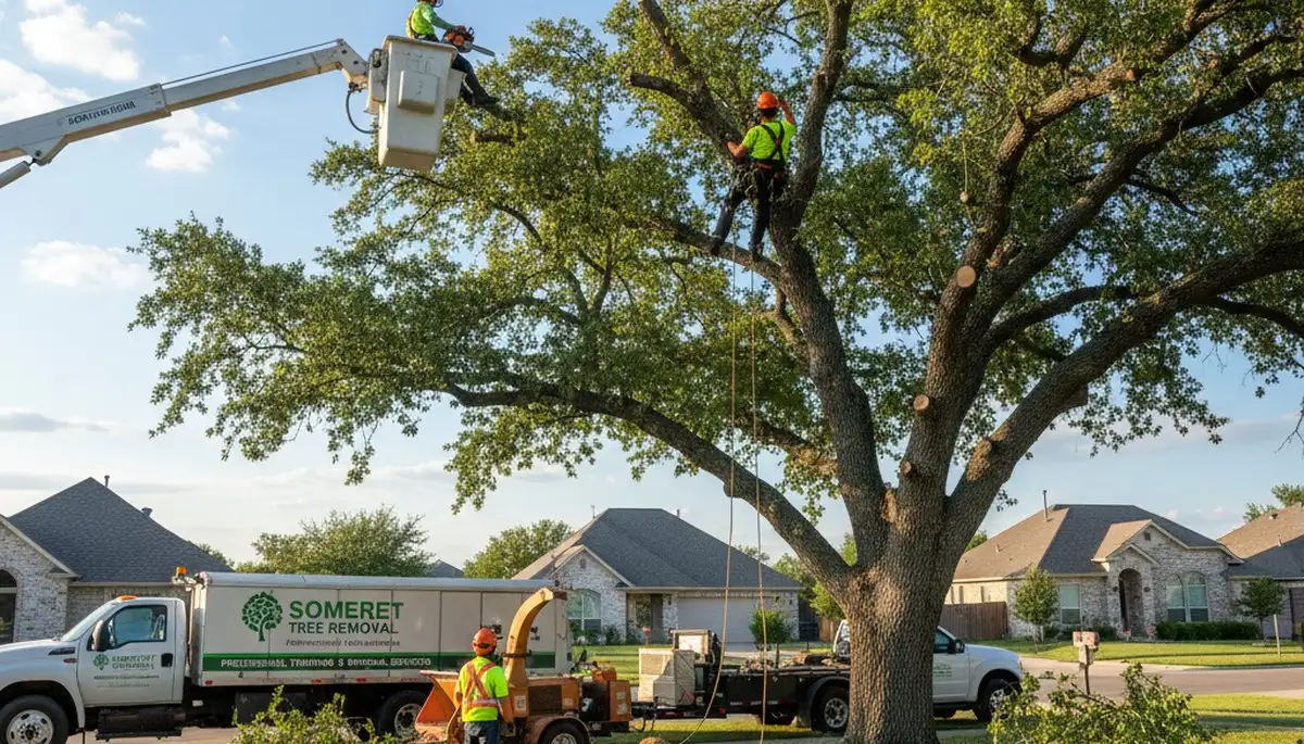 Professional tree removal service in San Antonio TX by certified arborists